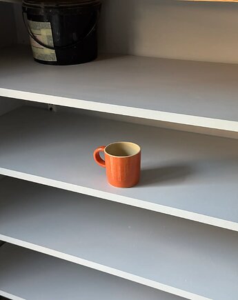 Kubek Ceramiczny Pomarańczowy MUG 250 ml  SA, POTPOTSTUDIO