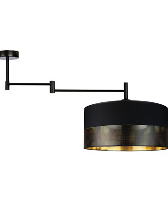 Lampa sufitowa na regulowanym ramieniu RANGUN GLAM w stylu glamour, LYSNE