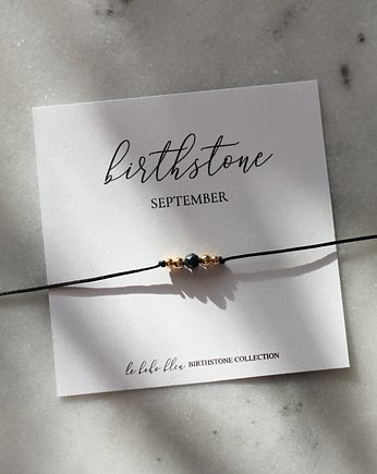 WRZESIEŃ - SEPTEMBER Birthstone Bracelet, Le Boho Bleu