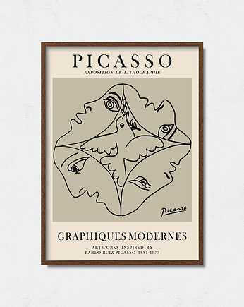 Plakat Pablo Picasso - Inspiracja, Pas De LArt