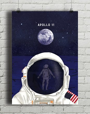 Plakat Apollo 11, minimalmill