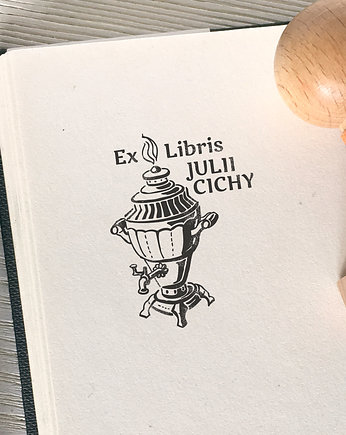 TWÓJ WYMARZONY EX LIBRIS - projekt i pieczątka, Malu Studio