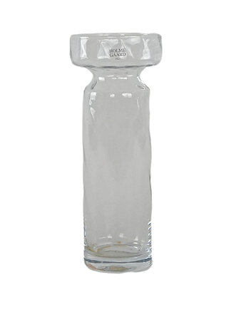 Wazon szklany, duński design, lata 70, produkcja: Holmegaard, Przetwory design