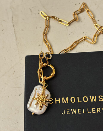 Naszyjnik Łańcuszek i Perła, Chmolowska Jewellery