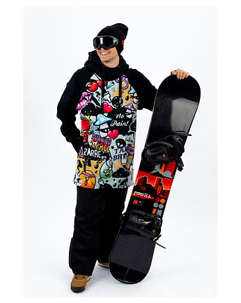 Męska Bluza Snowboard DR.CROW Graffiti Bizarre, DrCrow