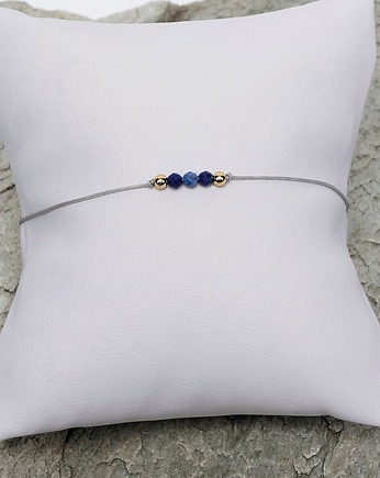 Bransoletka na sznurku z lapis lazuli MONO LUCK II, Gleeme Jewellery