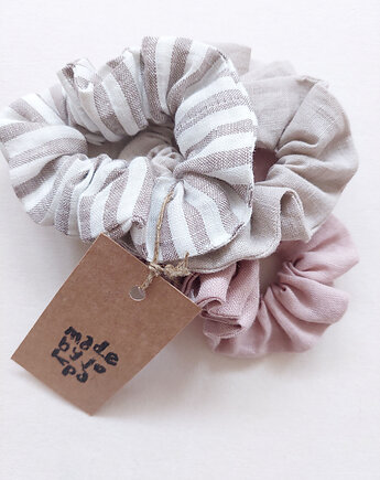 100% len, 3 gumki do wlosów, madebyjokpa