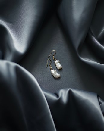 Kolczyki pozłacane z perłami barokowymi DARLING, ZY.JEWELLERY