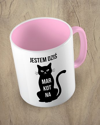 Kolorowy kubek JESTEM DZIŚ MARKOTNA, Fotobloki and decor