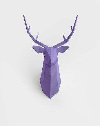 DIY jeleń - fioletowy, FOLDiT