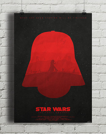 Star Wars - Dark - Nowa Trylogia  -plakat, minimalmill