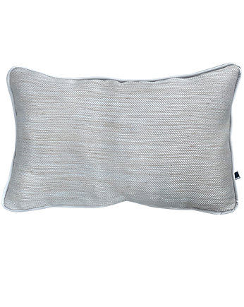 Poduszka beżowo - srebrna 40x60 cm, colour contrast