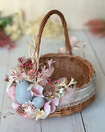 Koszyczek wielkanocny, koszyk na święconkę, koszyczek na Wielkanoc, Rosa