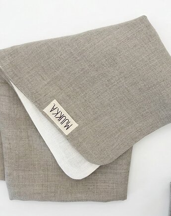 Otulacz niemowlęcy z tkaniny konopnej  90x90cm, Mjukka