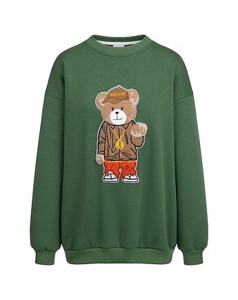 Bluza oversize Snoop Teddy dla mamy i taty, BejbiStory