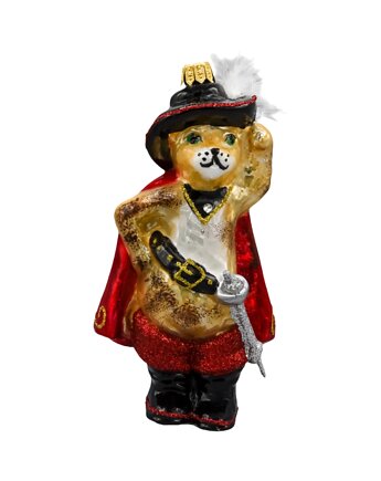 Bombka choinkowa: Kot w butach z szablą, Syn Bombkarza