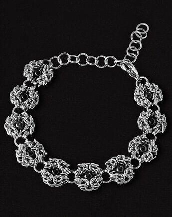 Bransoletka "Metalowe Kwiaty", mythic anvil metal market