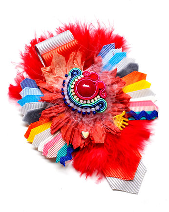 Sutaszowa broszka PETRA, Sylwia Żak