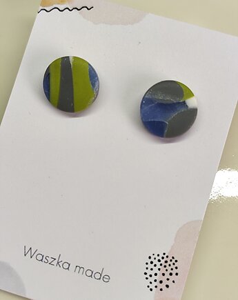 Kolczyki sztyfty wiosenne I, Waszkamade