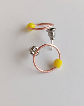 Kolczyki OKRĄG, Katarzyna Kaminska ART