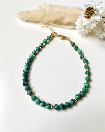 Bransoletka z  kamieniem naturalnym Malachit, Sofija Jewelry