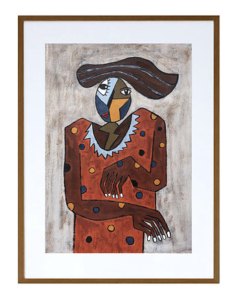 ORYGINAŁ 40 x 30 cm - Dama 3, Gosia Sendlewska