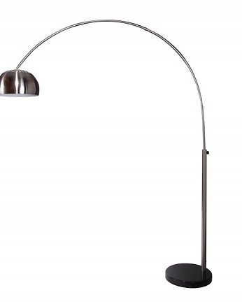 Lampa podłogowa Lounge Copper marmur srebrna 205cm, Home Design