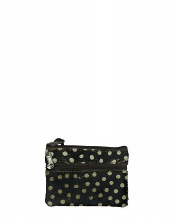 Saszetka skórzana bilonówka skóra naturalna na klucze bilon poręczna OLIVKA, Olivka Warsaw