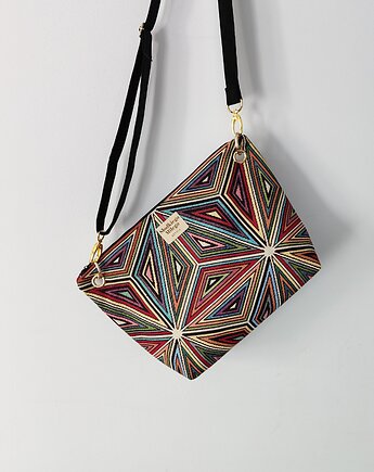 Torebka R U T H Geometric Shapes - żakardowa torebka midi, Słodkiego Miłego Szycia