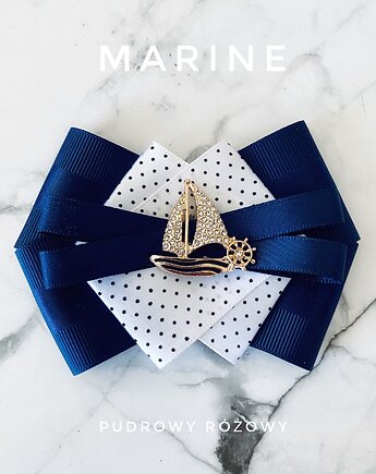 Brosza Marynarska / Żeglarska  Kolekcja MARINE  NEW, Pudrowy Różowy