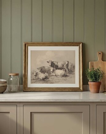 Plakat Vintage I PRINT #01, holi craft