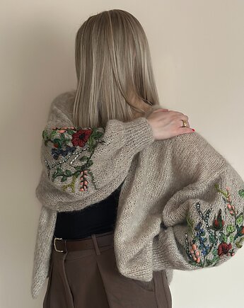 Kardigan Manon - na zamówienie dla Pani Ali, La Laine