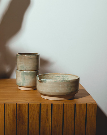 Zestaw do matchy - matchawan + czarki, Joanna Szewczuk