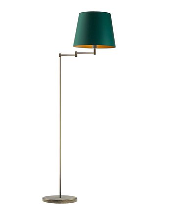Elegancka lampa stojąca z regulowanym ramieniem ASTI GOLD, LYSNE