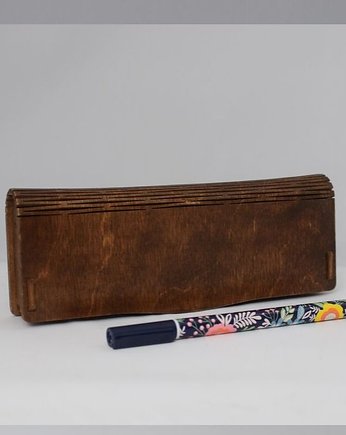 Piórnik drewniany  prezent na dzień nauczyciela, iziartwear