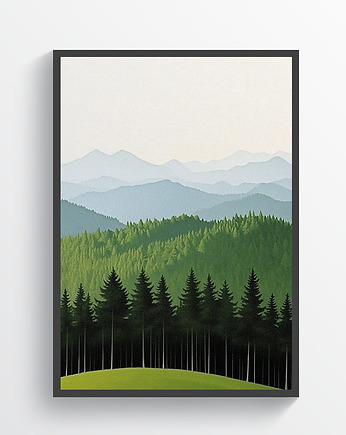 Plakat - Trip w góry, Harry Monkey