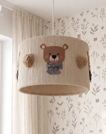 Lampa sufitowa Misiaczki Abażur handmade do pokoju dziecka, Bring the Light