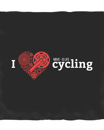 Poduszka.  I love cycling, studioixi