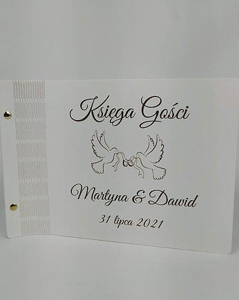Księga gości na wesele  gołębie, Wajdrew