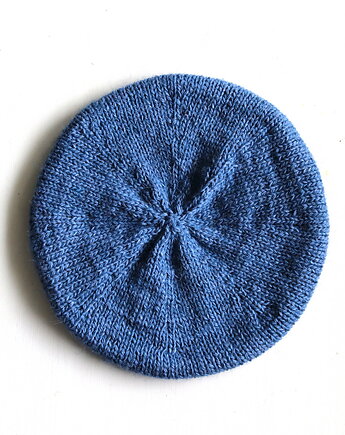 Jeans - beret w stylu francuskim, RękaProduction