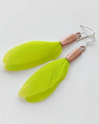 PIÓRKO kolczyki, Katarzyna Kaminska ART