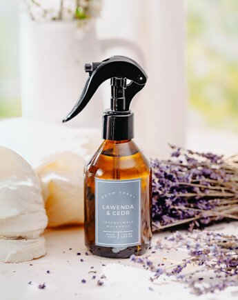 Lawenda & Cedr Room Spray, Wosk i Knot