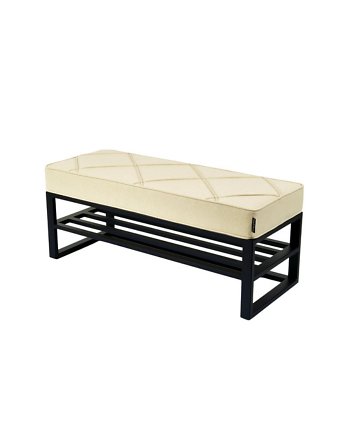 Ławka Tapicerowana Industrialna Hamilton 2802 LGM-262, EMRA WOOD DESIGN