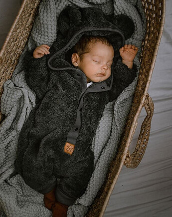 Kombinezon Uszaty Fuzzy Grafit, ZZZforKIDS