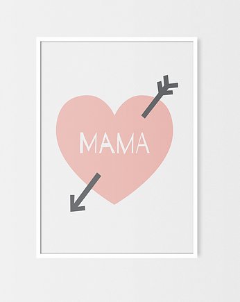 Mama II | plakat A3, OSOBY - Prezent dla noworodka