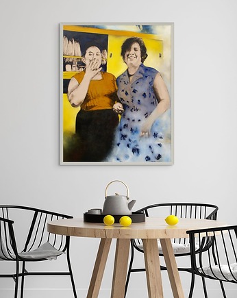 Obraz olejny na płótnie, kobiety, Lenart View