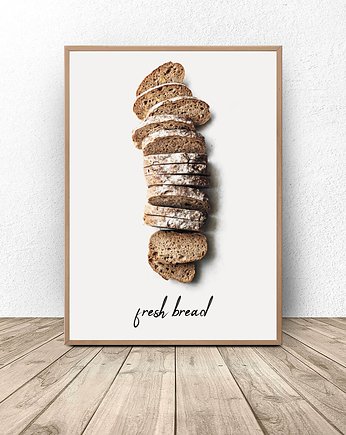 Plakat kuchenny "Świeży chleb" A3 (297mm x 420mm), scandiposter