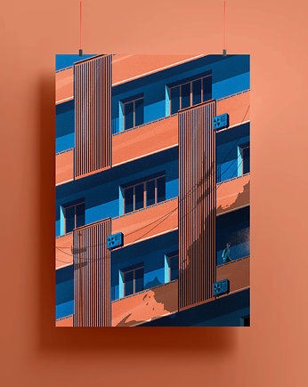 Plakat Akwarium, Adam Kosik