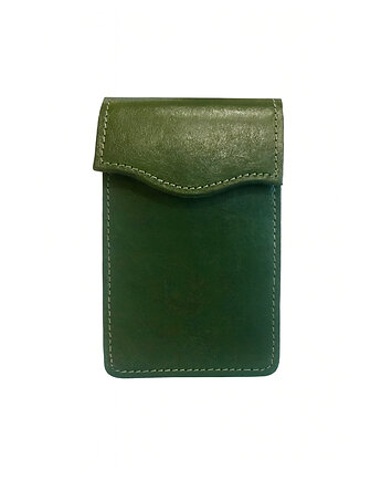 Etui na 5 piór lub długopisów zielone, Lamato