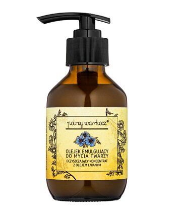 Polny Warkocz Oczyszczający Koncentrat z Olejem Lnianym Olejek Emulgujący do, Polny Warkocz